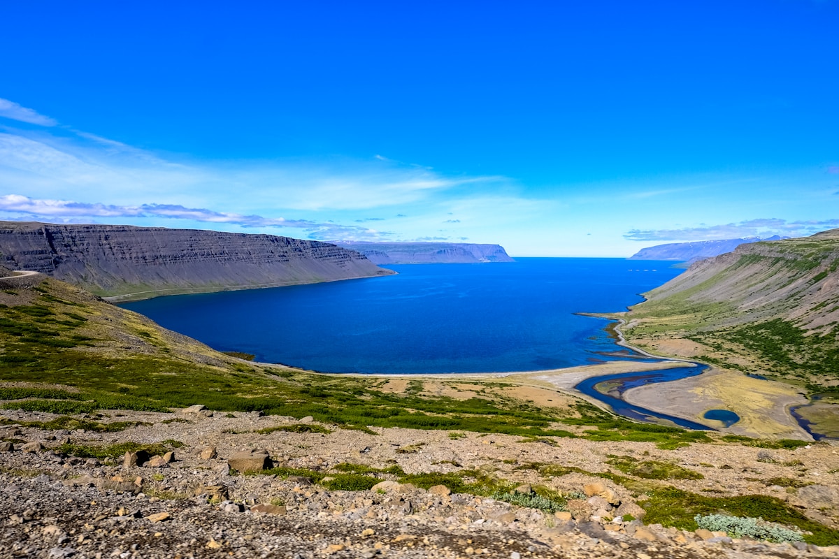 Lagarfljót lake near Egilsstaðir in East Iceland